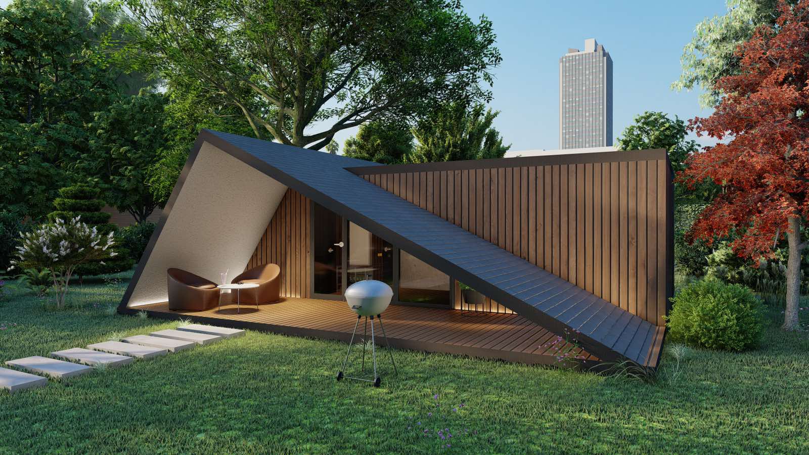 Olivia Garden Cabin. Wooden garden house. Secret Garden Cabin